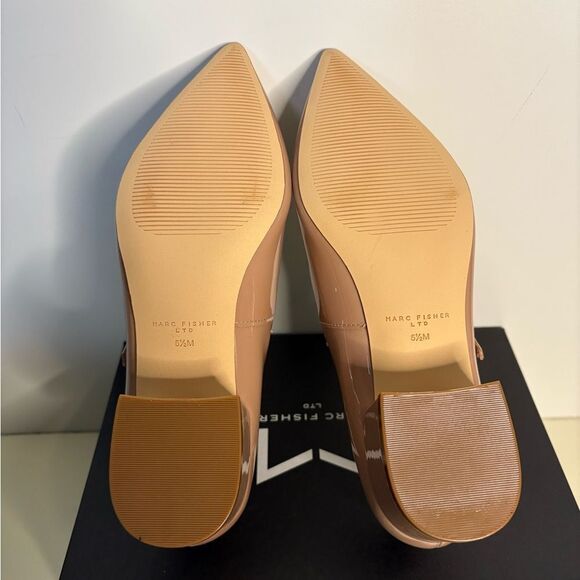 NIB LUCCIE MARY JANE PUMP Nude 5.5 - Picture 7 of 8